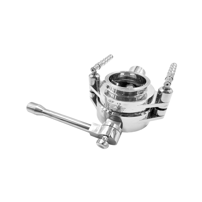 Aseptische geteilte Absperrklappe