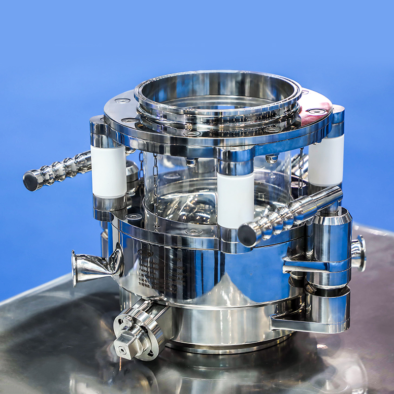 Aseptische geteilte Absperrklappe