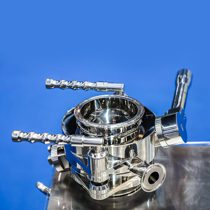 Aseptische geteilte Absperrklappe