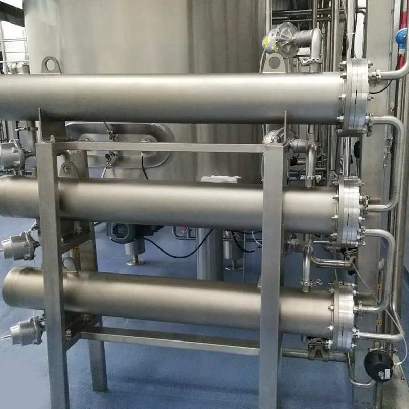 Sanitäre Rohrbündelwärmetauscher