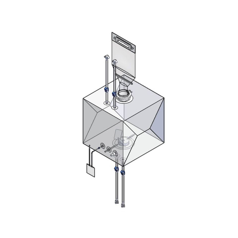 Einweg-Transport-/Aufbewahrungs-/Futterbeutel für steriles Pulver